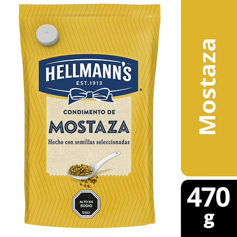 Mostaza Hellmann's 470g