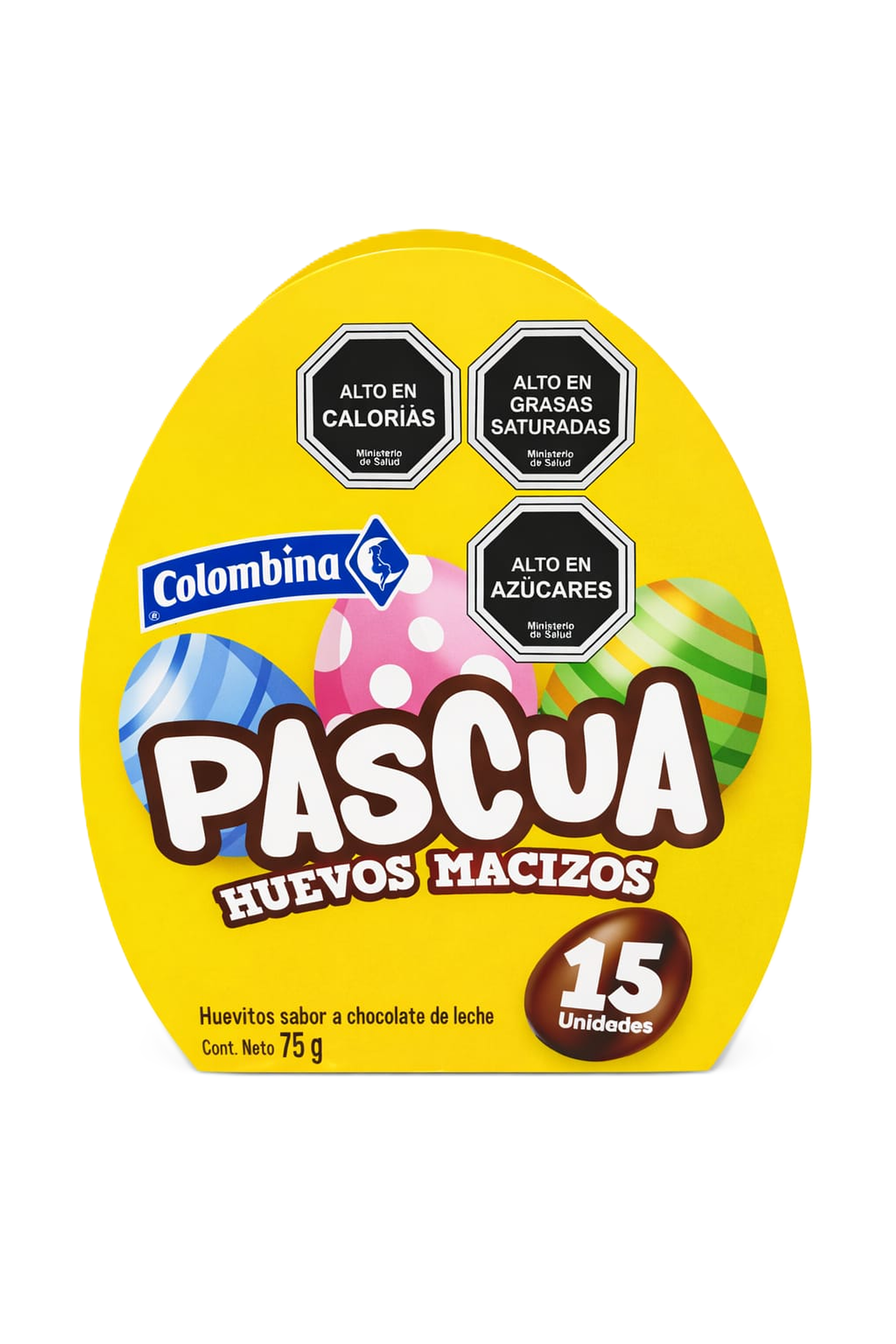 Colombina Huevos de Pascua 15 unidades 75g 1