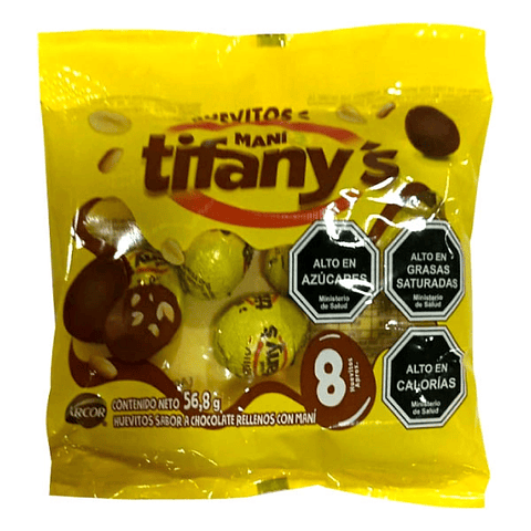Huevitos de Pascua Tifany's Bolsa 8 Unidades