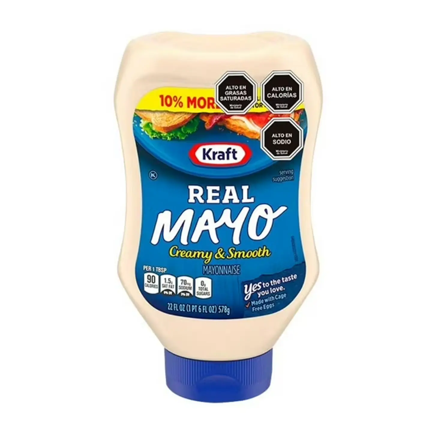 Mayonesa Regular Squeeze 578g 1