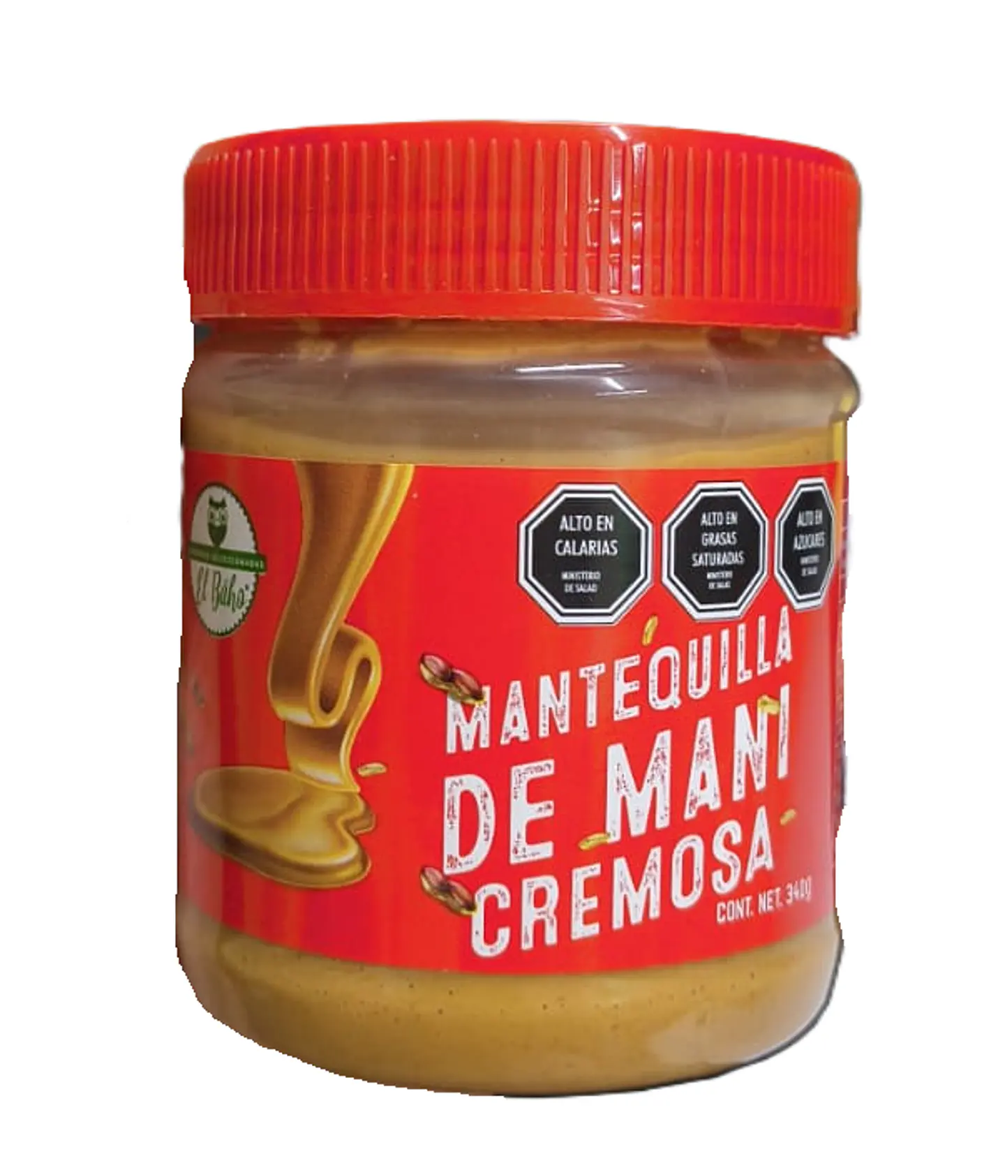 Mantequilla de maní El Búho 341g FECHA 07/12/27 1