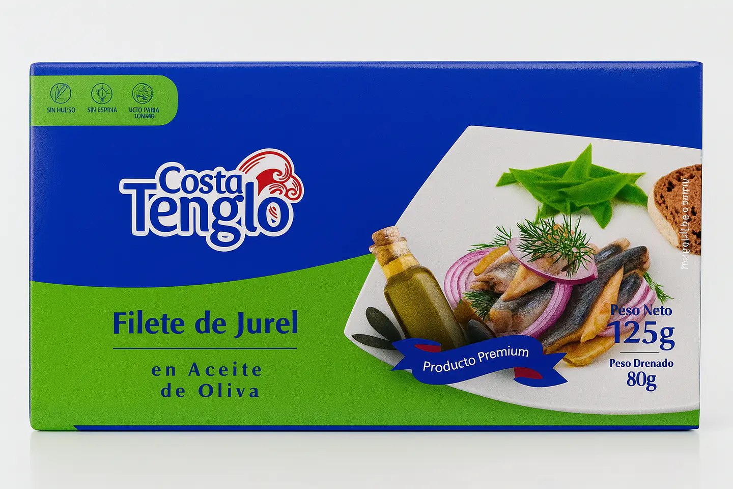 FILETE DE JUREL 125g ACEITE DE OLIVA 1