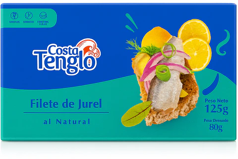 FILETE DE JUREL 125g NATURAL
