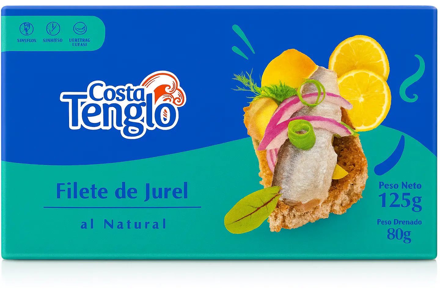FILETE DE JUREL 125g NATURAL 1