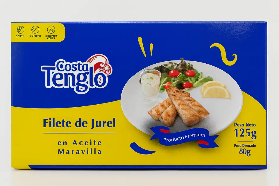 FILETE DE JUREL 125g ACEITE DE MARAVILLA 1