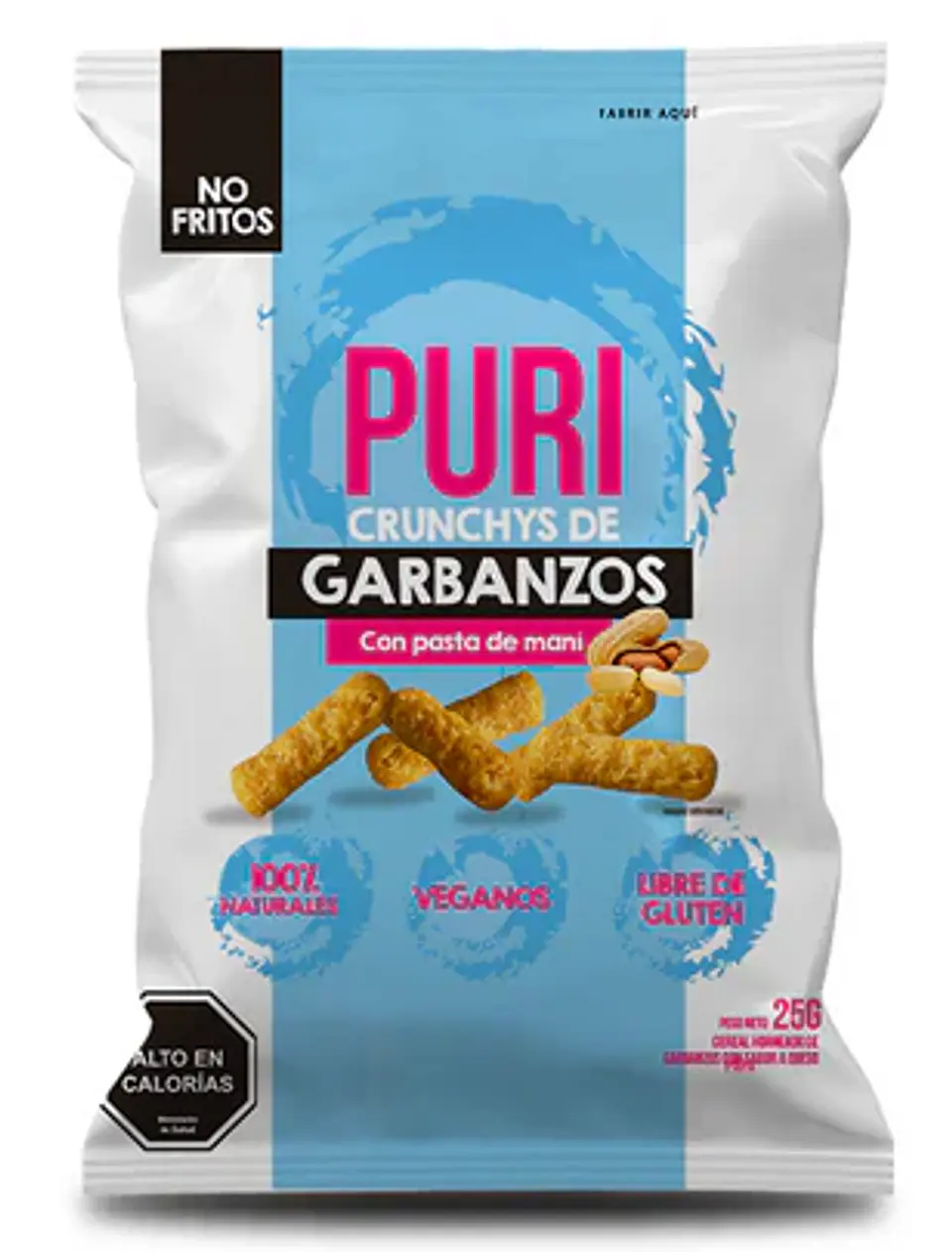 Puri Crunchy Maní Colación 25gr. 1