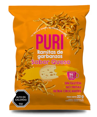 Puri Ramitas Queso Colación 22gr.