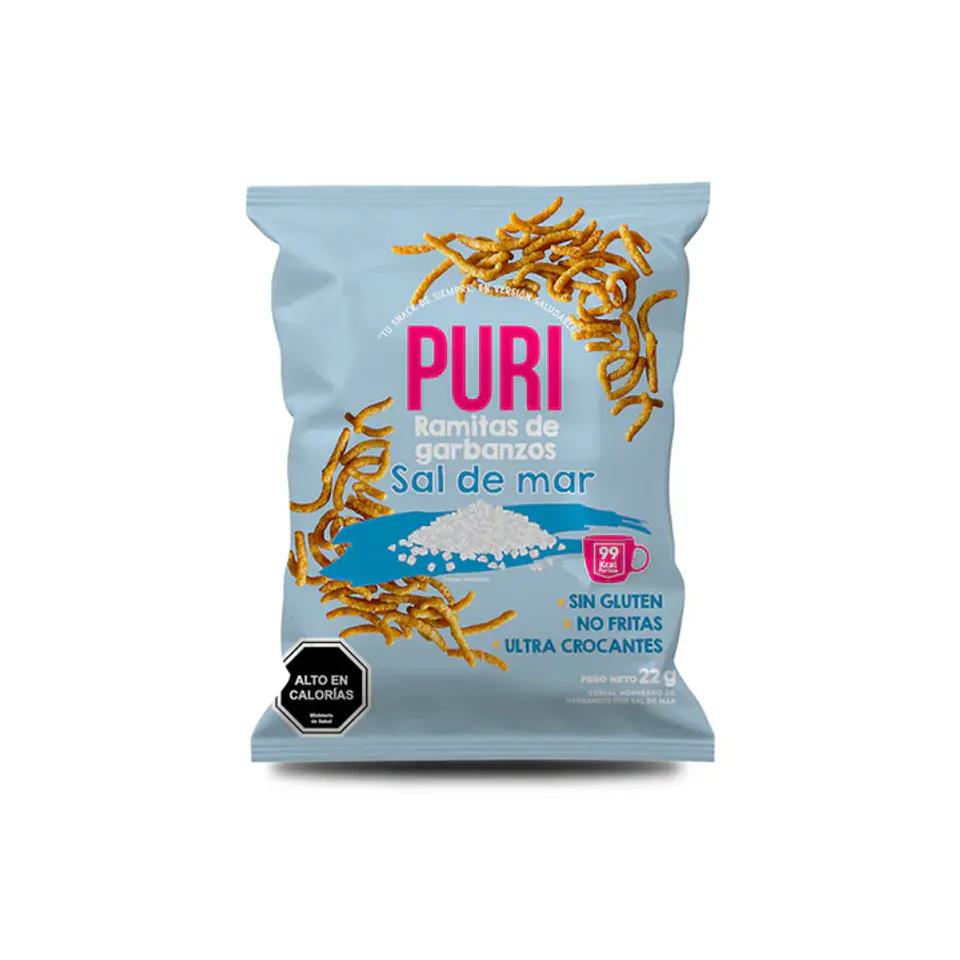 Puri Ramitas Sal de Mar Colación 22gr. 1