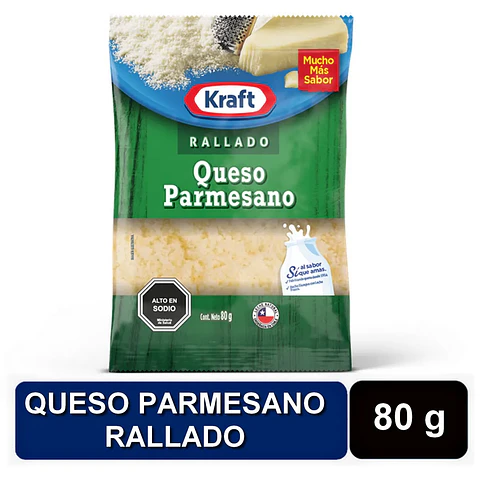 Queso Parmesano Rallado 80 gr