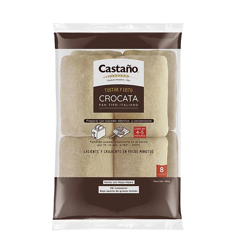 Crocata Precocida Masa Madre