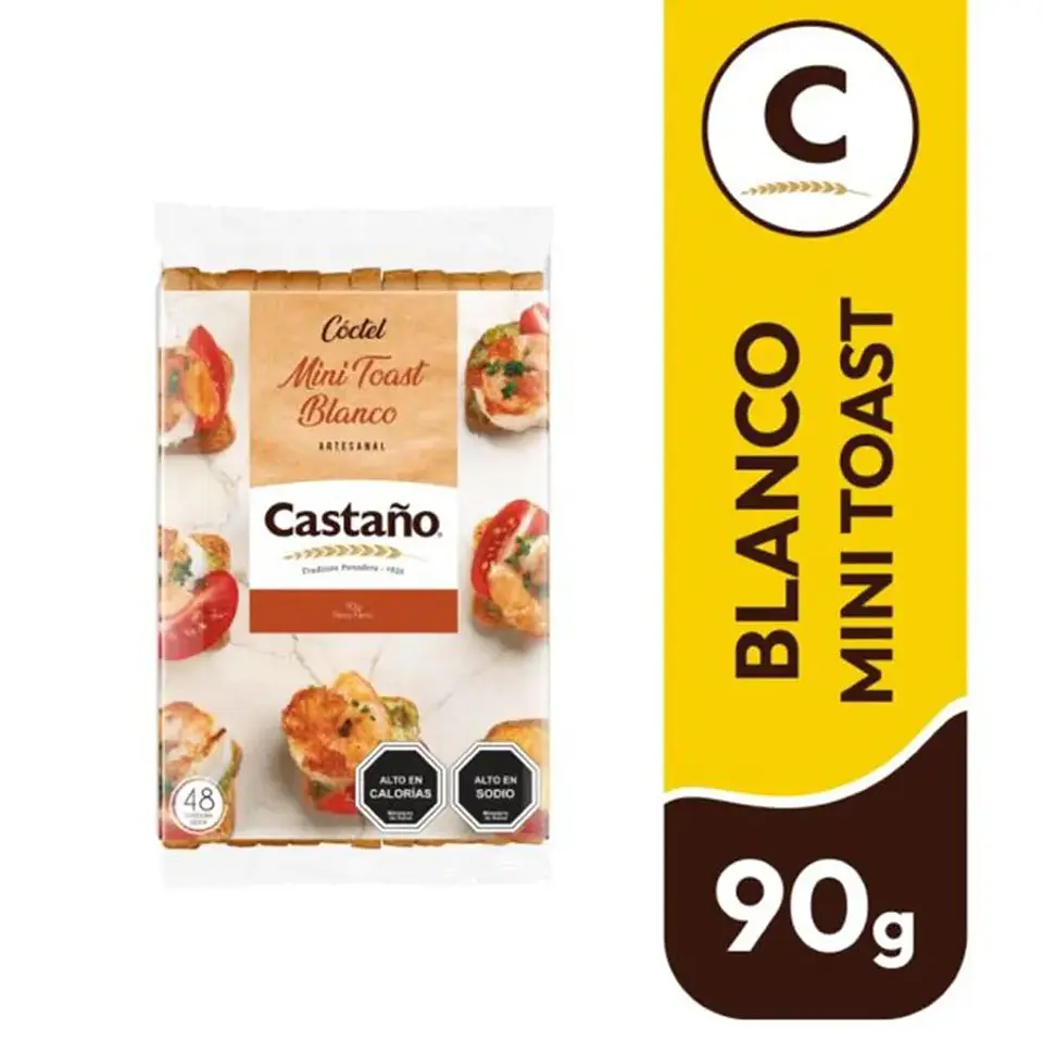Mini Tostadas Castaño 90 g 1