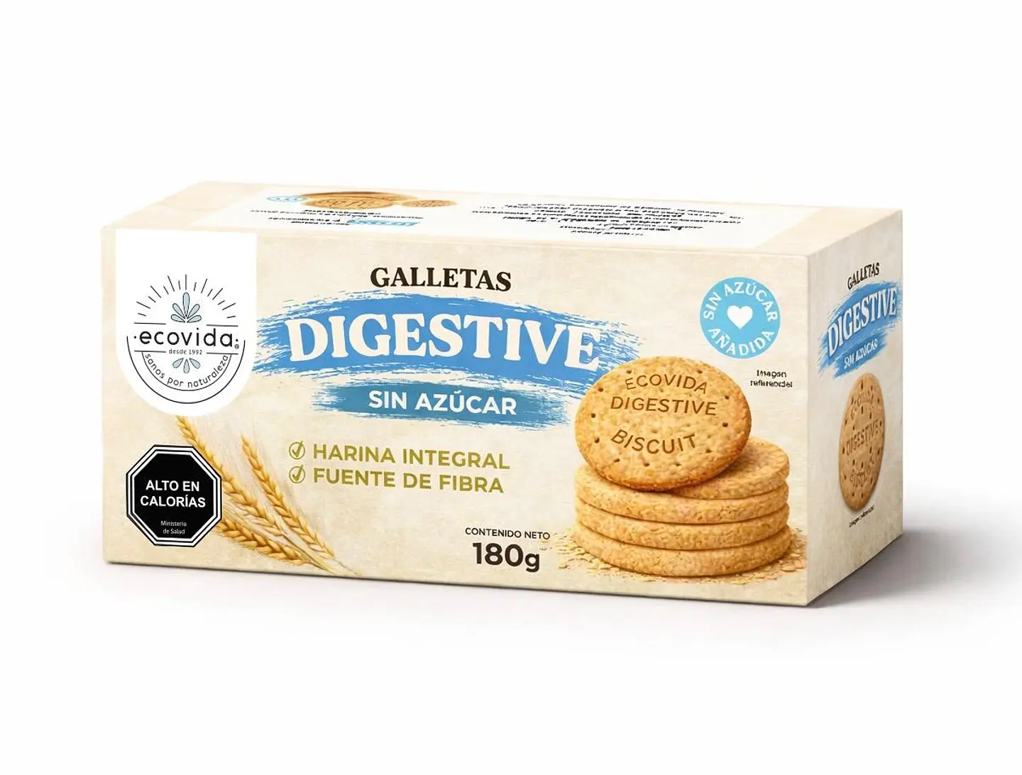 Galletas Digestive Sin Azúcar 1
