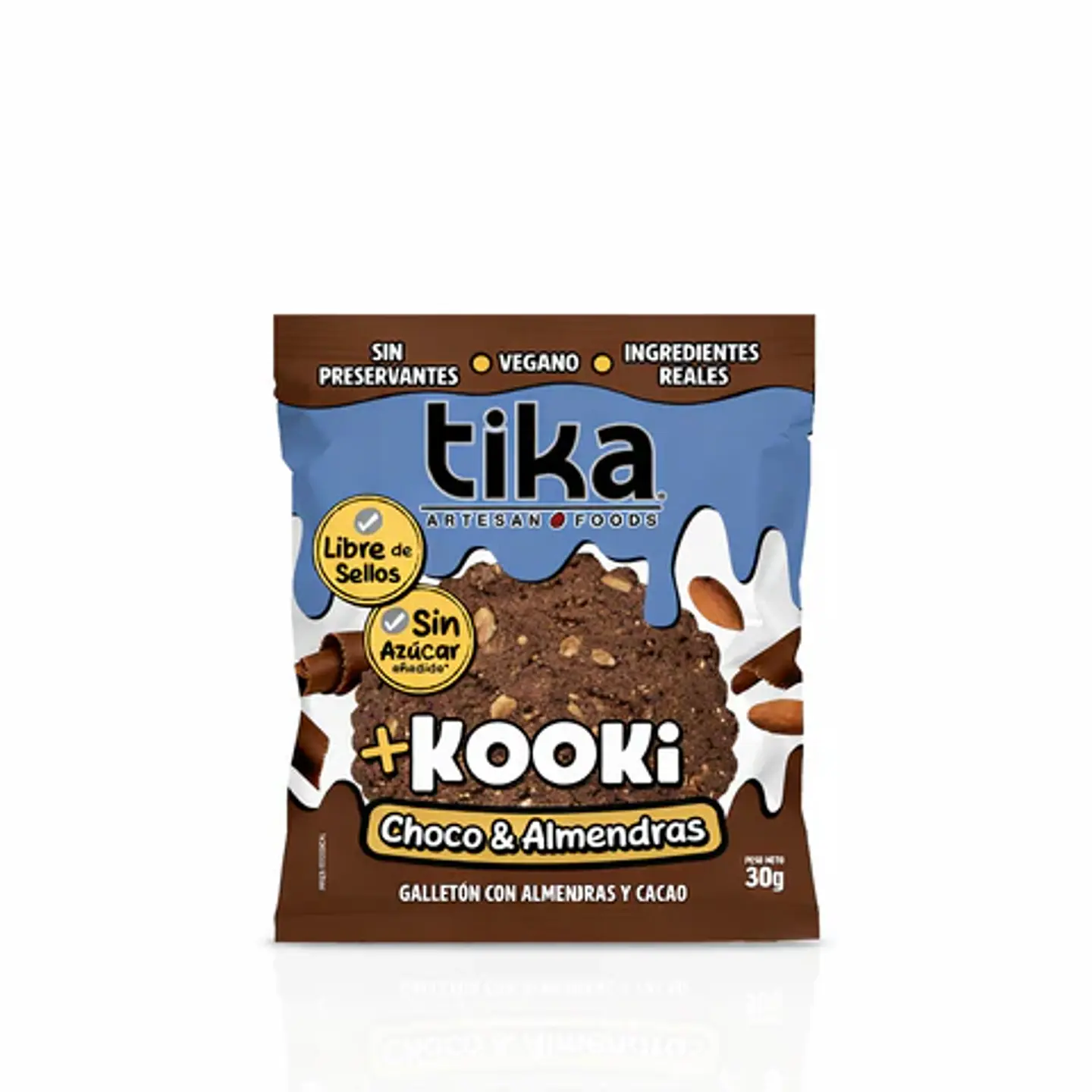 Galleton Tika Choco Almendra 30g 1
