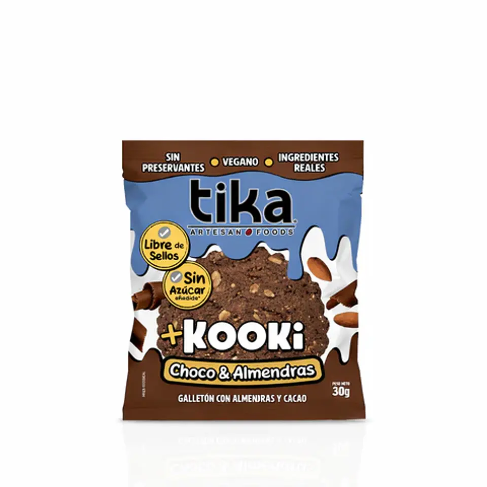 Galleton Tika Choco Almendra 30g 1