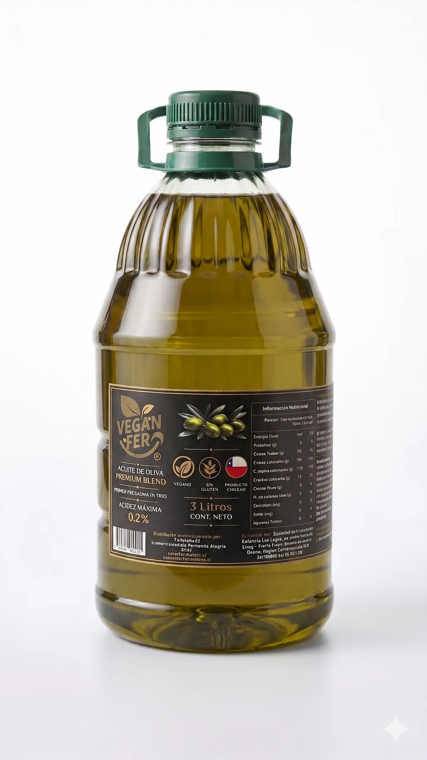 ACEITE DE OLIVA PREMIUM BLEND 3L - VEGAN FER 1