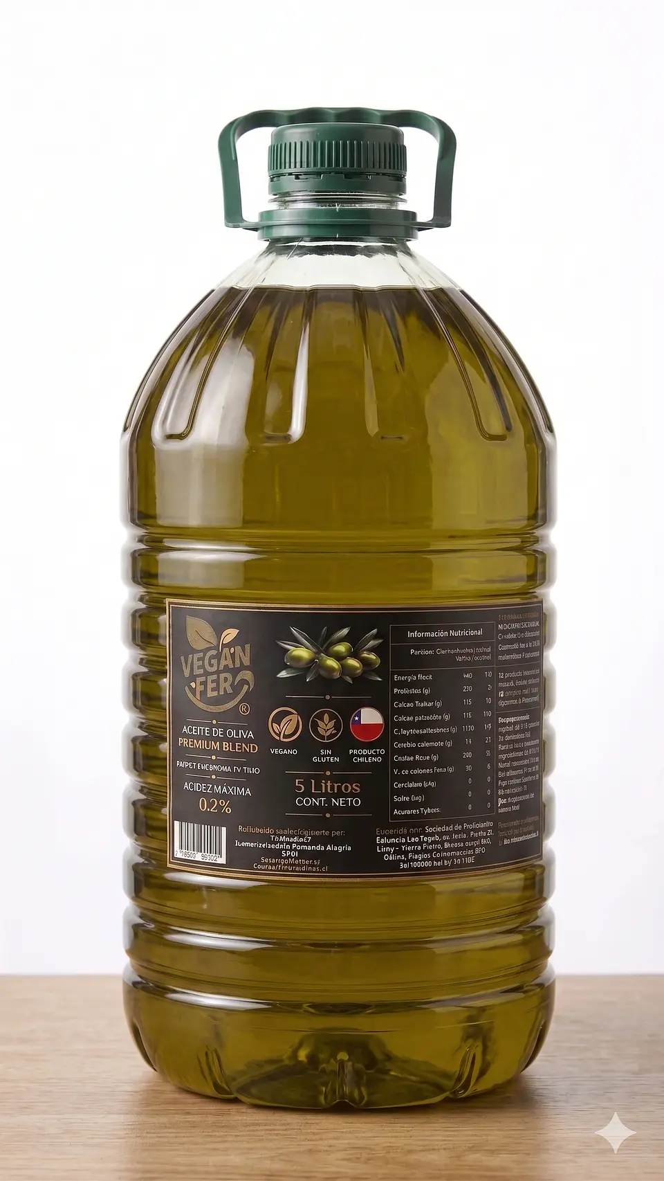 ACEITE DE OLIVA PREMIUM BLEND 5L - VEGAN FER 1