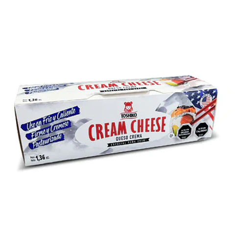 QUESO CREMA 1,36KG TOSHIKO