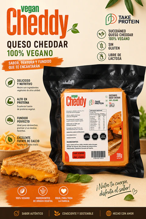 Vegan Cheddy - Take Protein