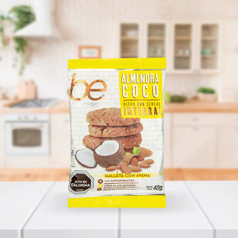 Galletón Be almendra coco