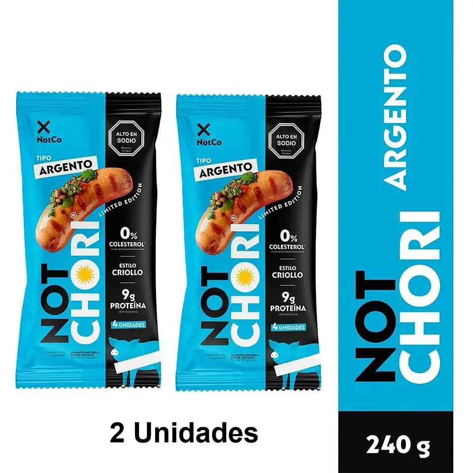 NOT CHORI 240G TIPO ARGENTO 2 unidades 1