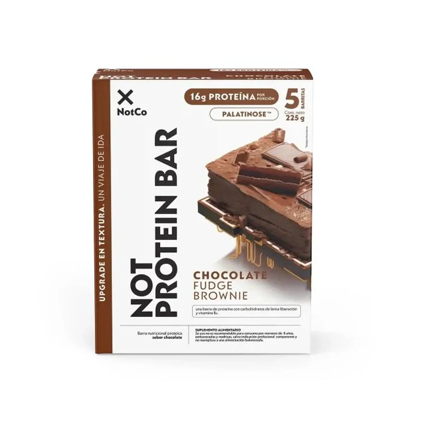 Not Snack Bar Protein - Chocolate Fudge Brownie 5unid 1