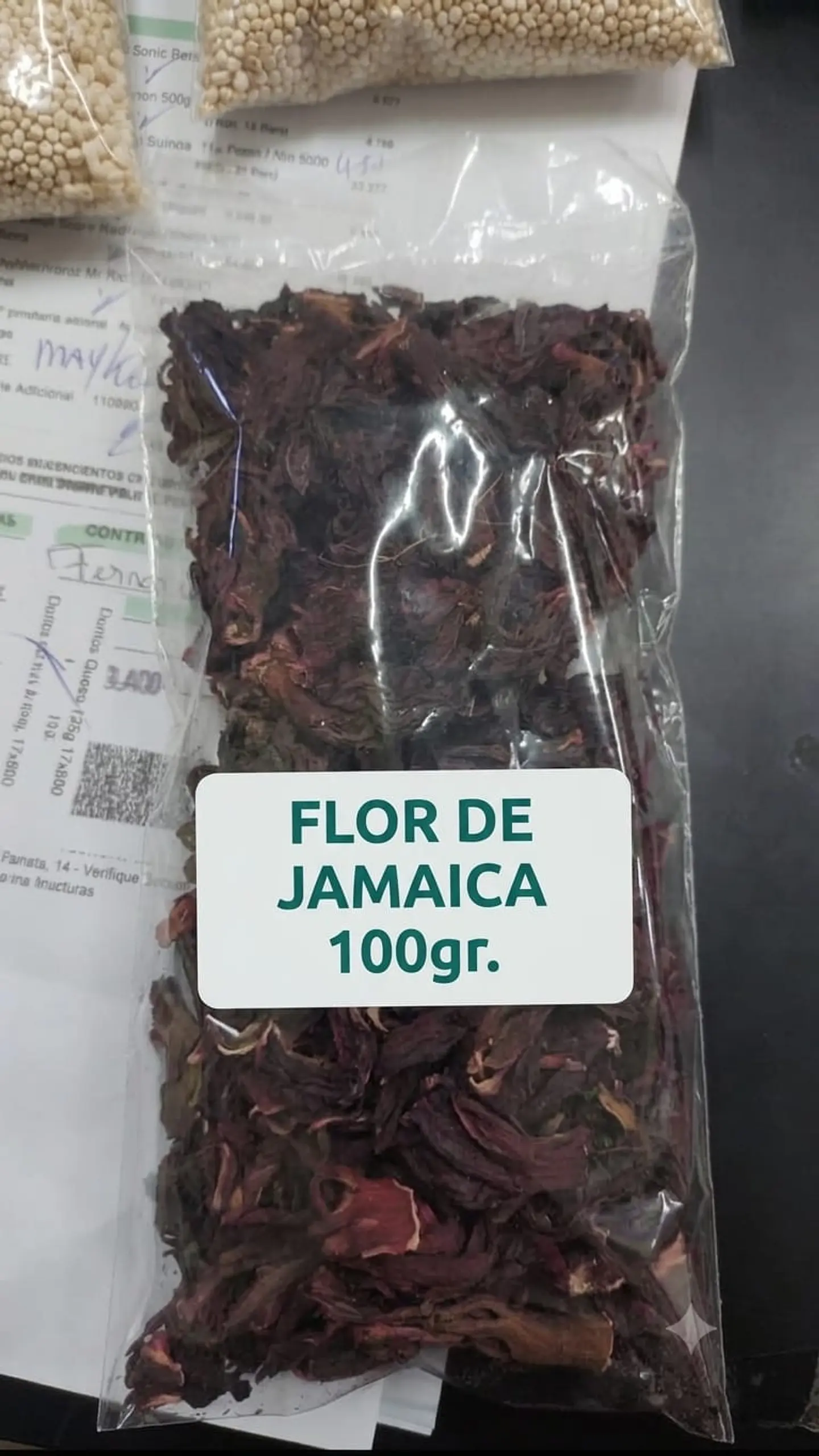 Flor de Jamaica para infusiones - 100g 1