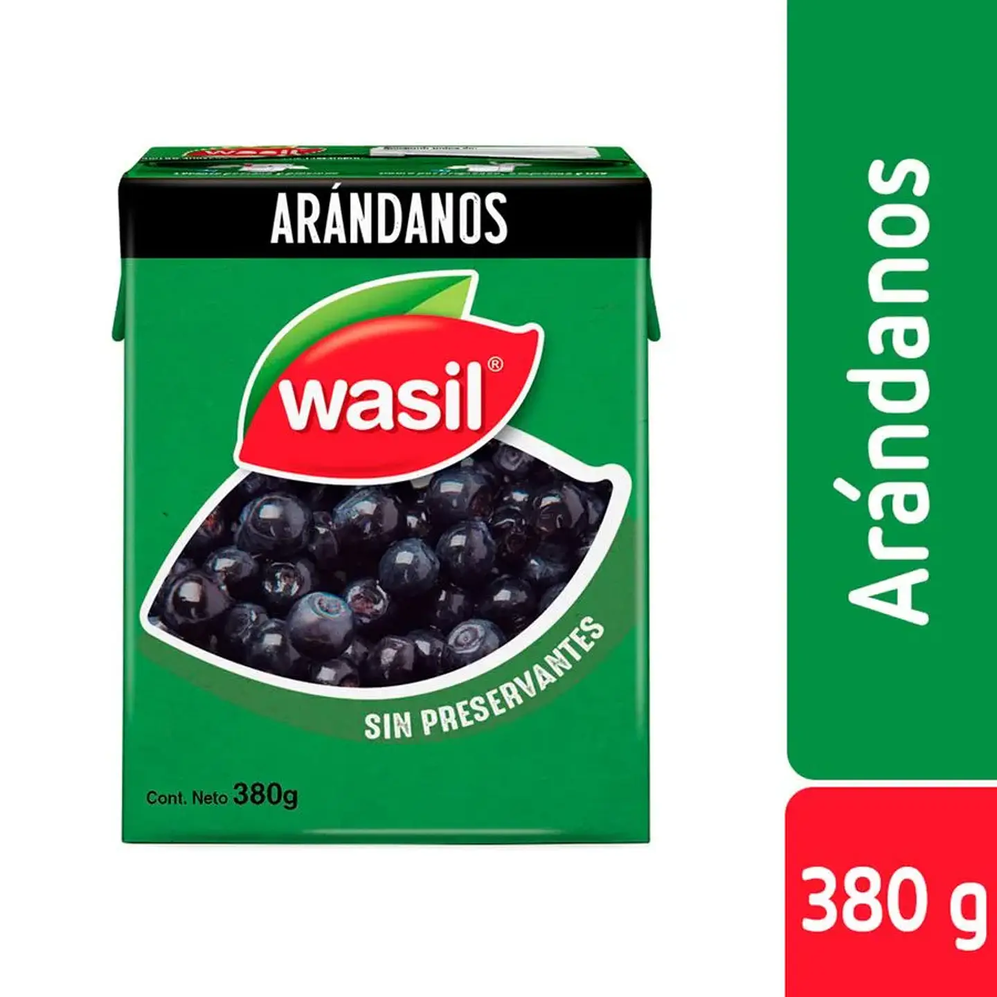 ARANDANOS WASIL 200 G DRENADO, 380 G NETO 1