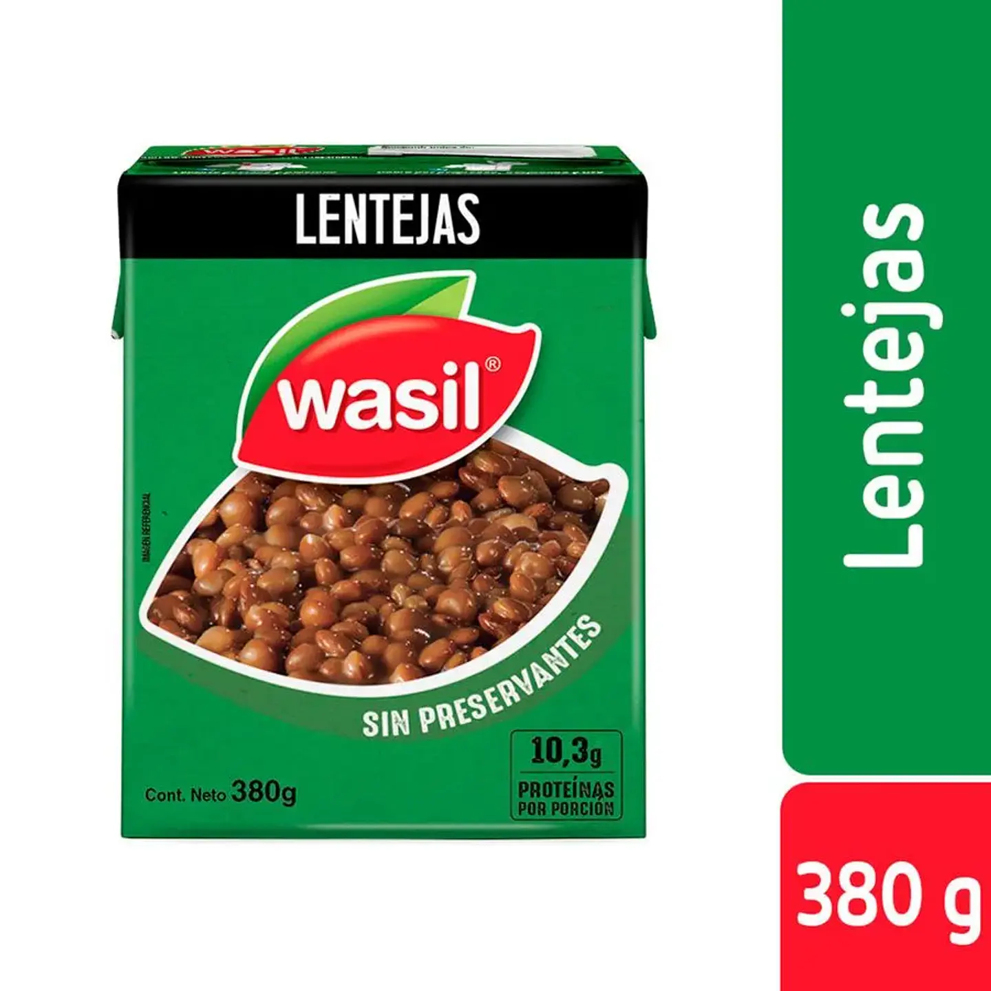 LENTEJAS WASIL, 380 G NETO 1