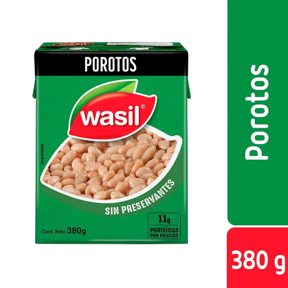 POROTOS WASIL, 380 G NETO 1