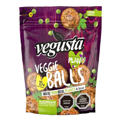 ALBÓNDIGAS, VEGGIE BALLS - VEGUSTA