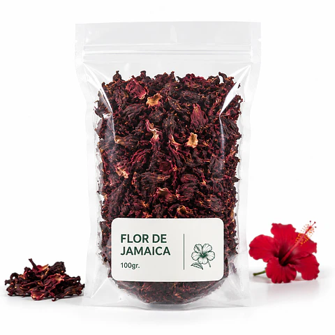 Flor de Jamaica para infusiones - 100g