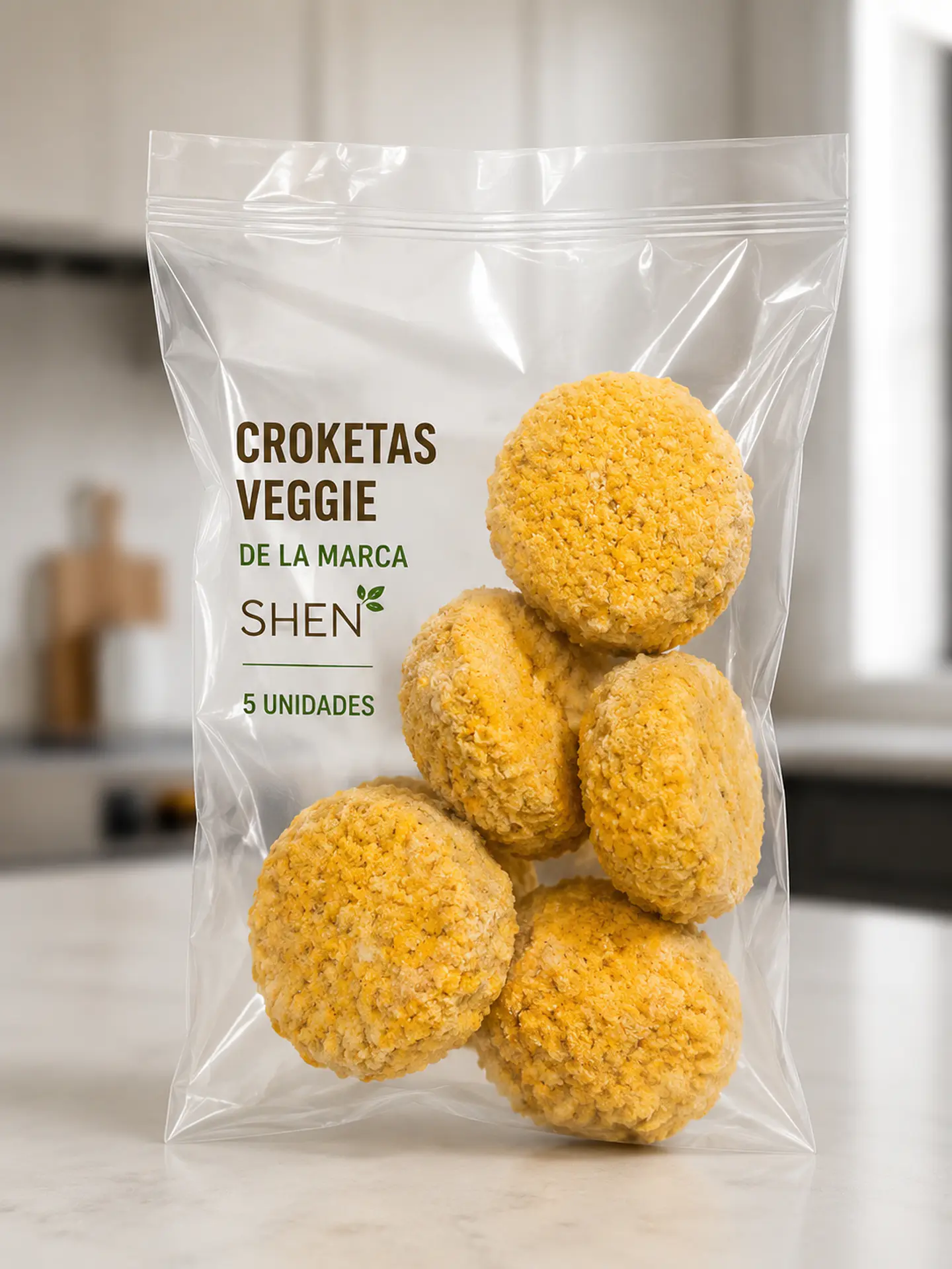 PROMO 2 UN de Croketas de verduras SHEN bolsa 5un  2