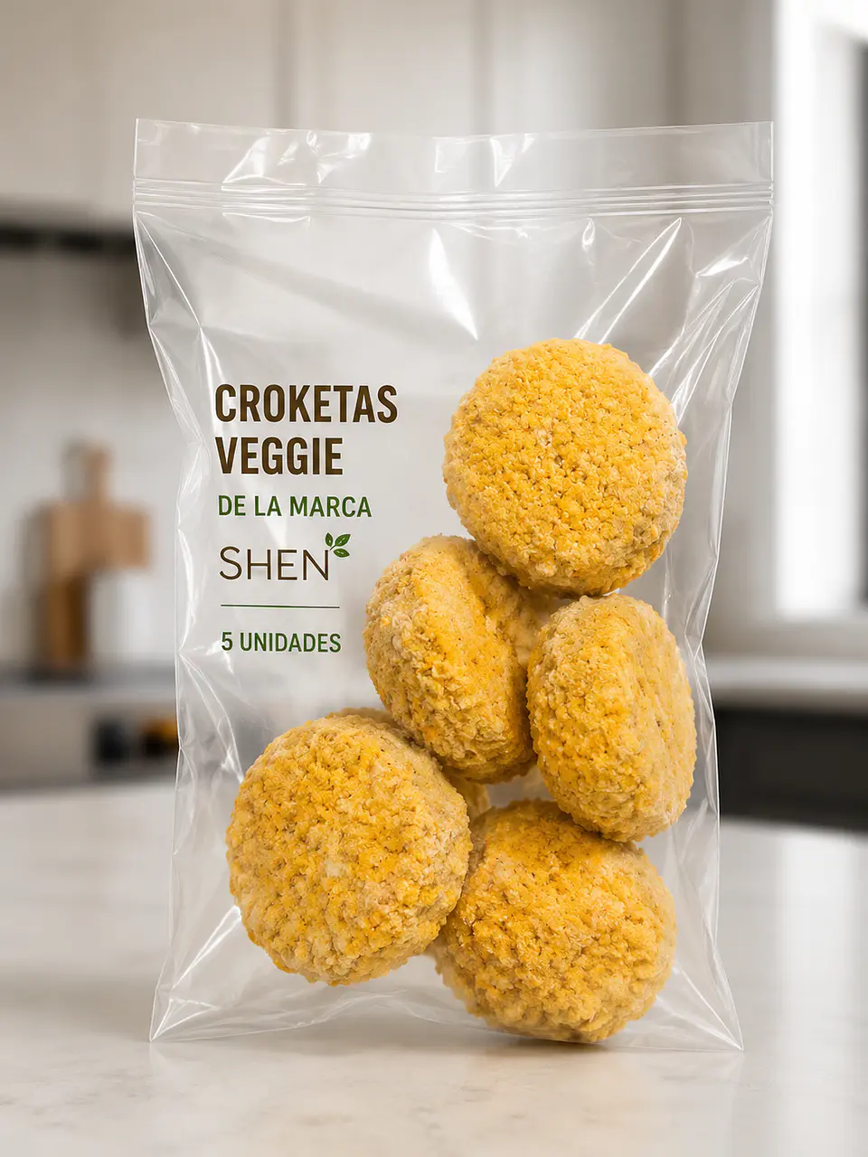 PROMO 2 UN de Croketas de verduras SHEN bolsa 5un  2