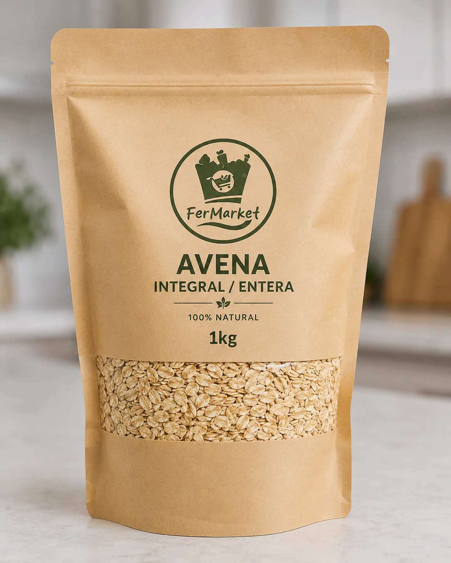 AVENA INTEGRAL (ENTERA) 1KG - FERMARKET 1