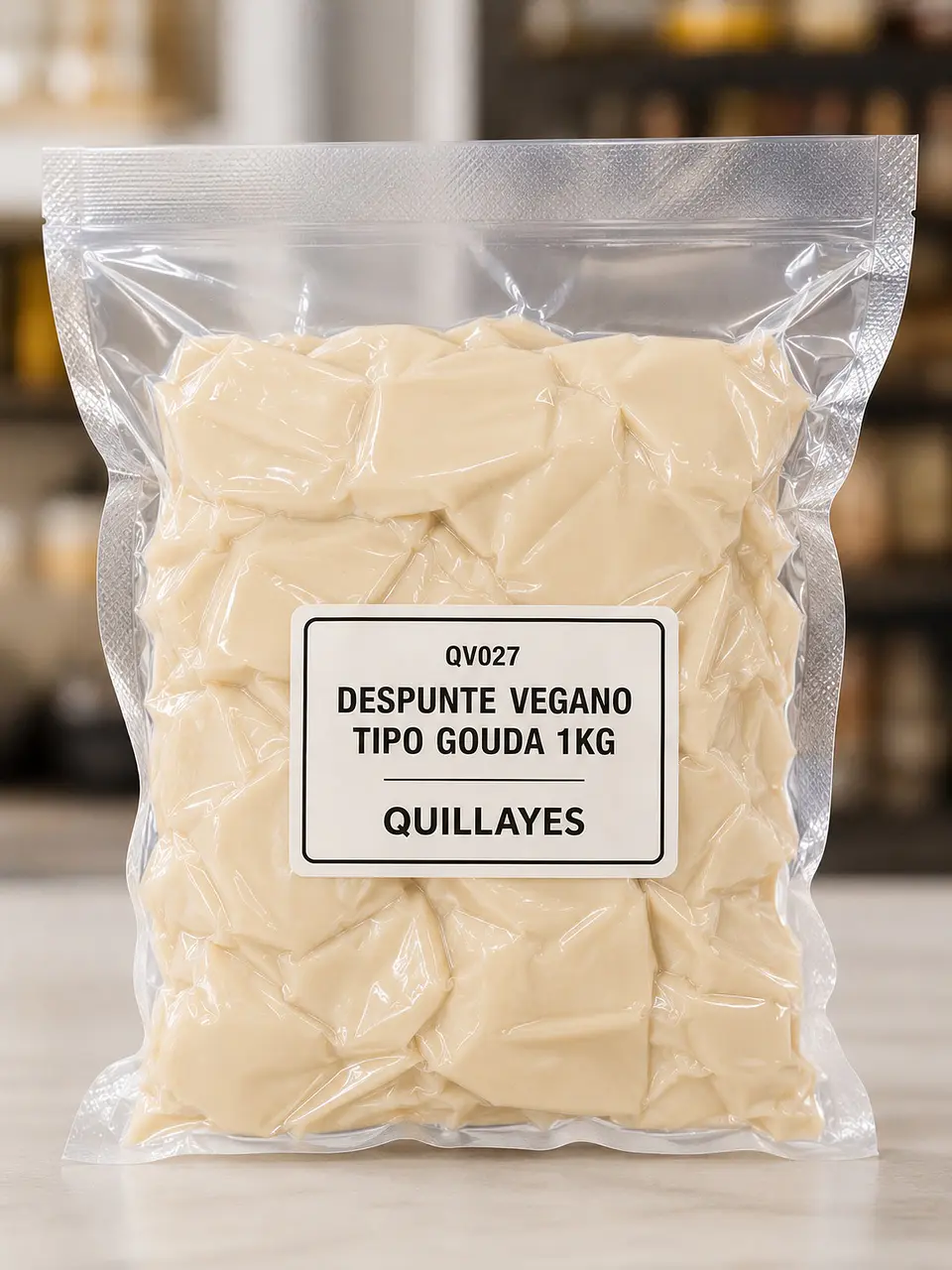 Despunte vegano tipo gouda 1Kg  1