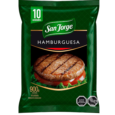 Hamburguesas de Vacuno San Jorge 900 g