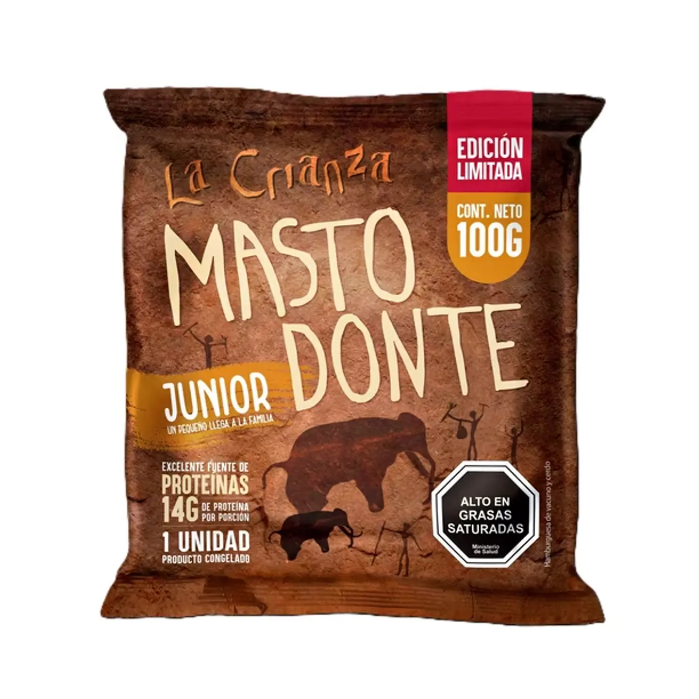 Hamburguesa Mastodonte junior, 100 g 1