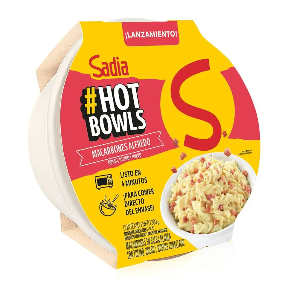 Macarrones a la Carbonara Sadia 300 g 1