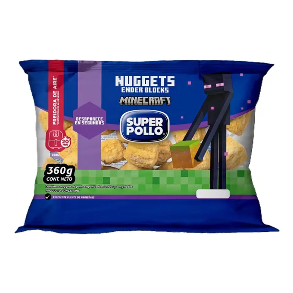 Nugget cubo minecraft, 360 g 1
