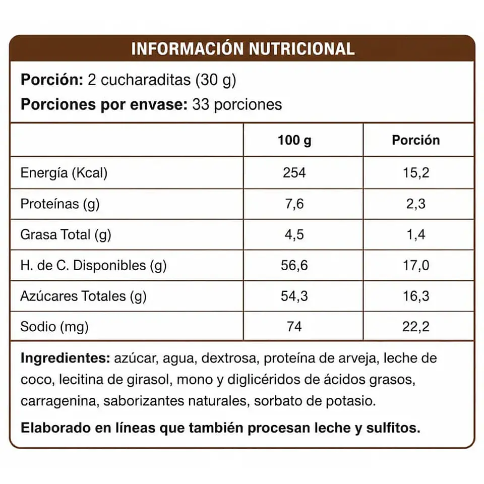 Manjar vegano - VeganFer - 1 Kg  3