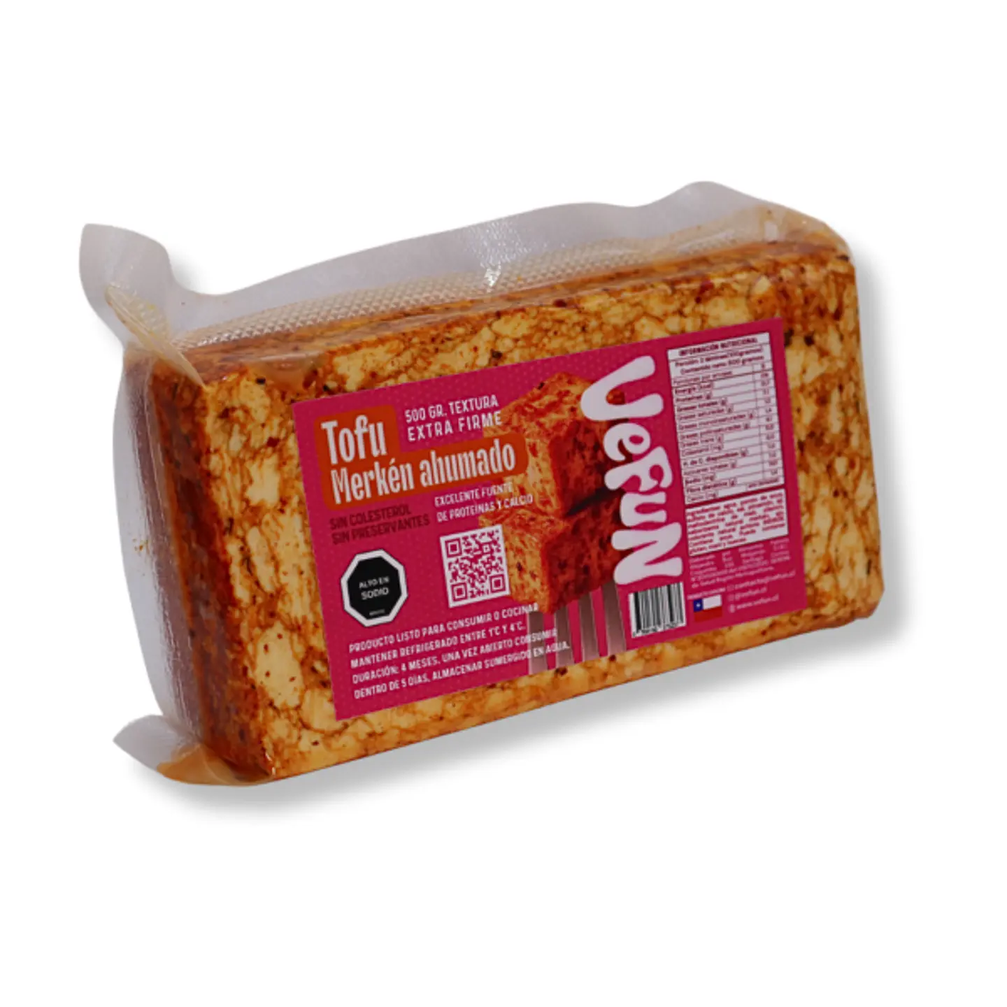 Tofu Merken Ahumado - 500g Vefun 1