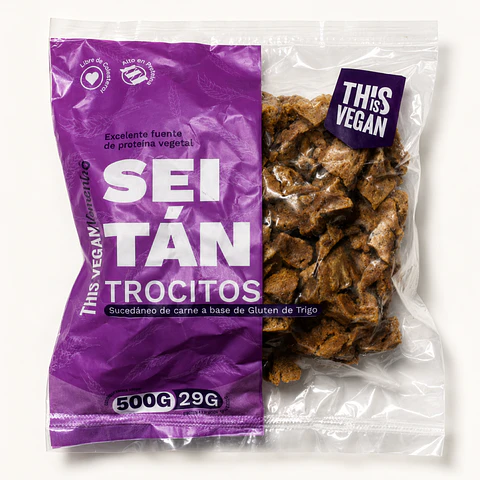 Seitán trocitos This is Vegan 500grs
