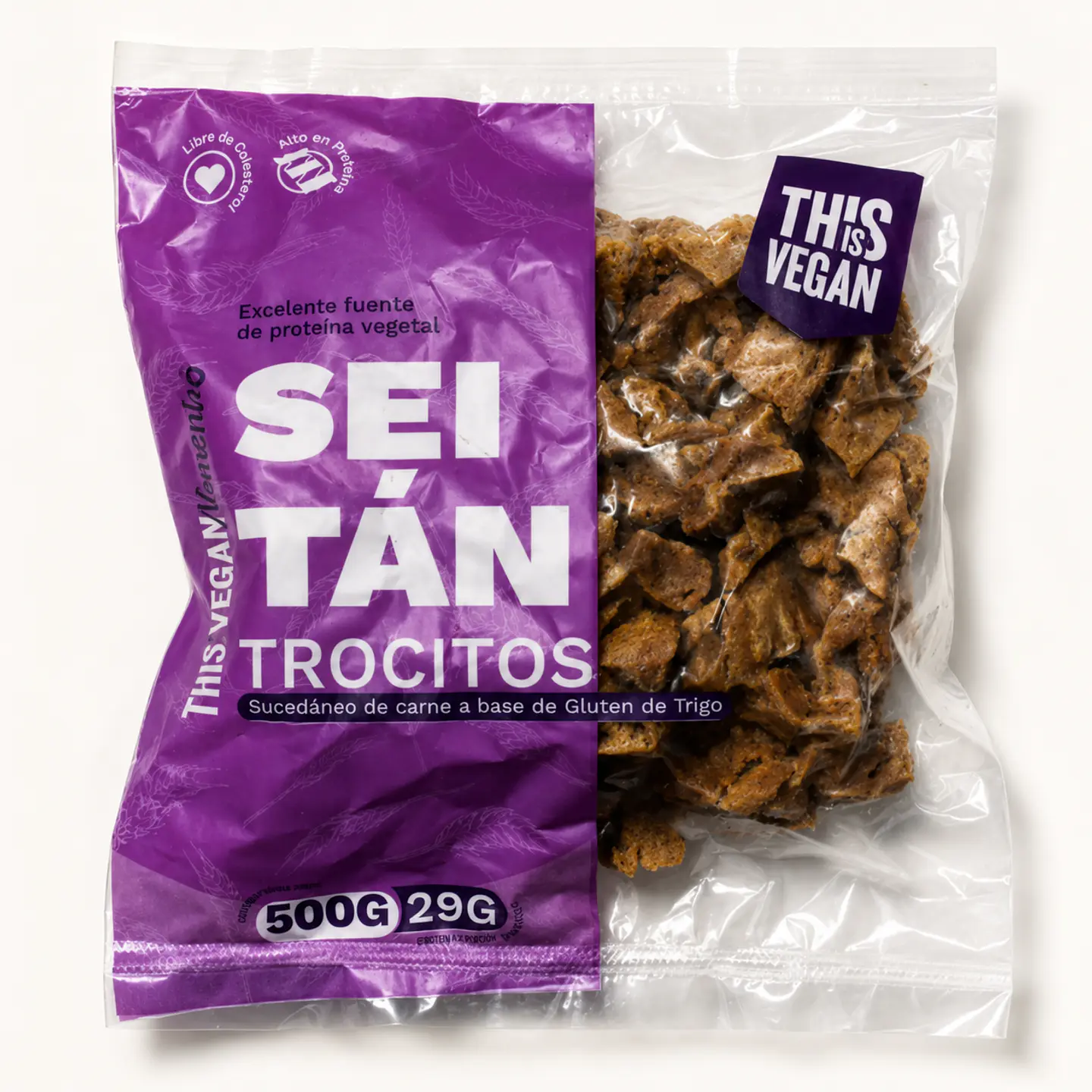 Seitán trocitos This is Vegan 500grs 1