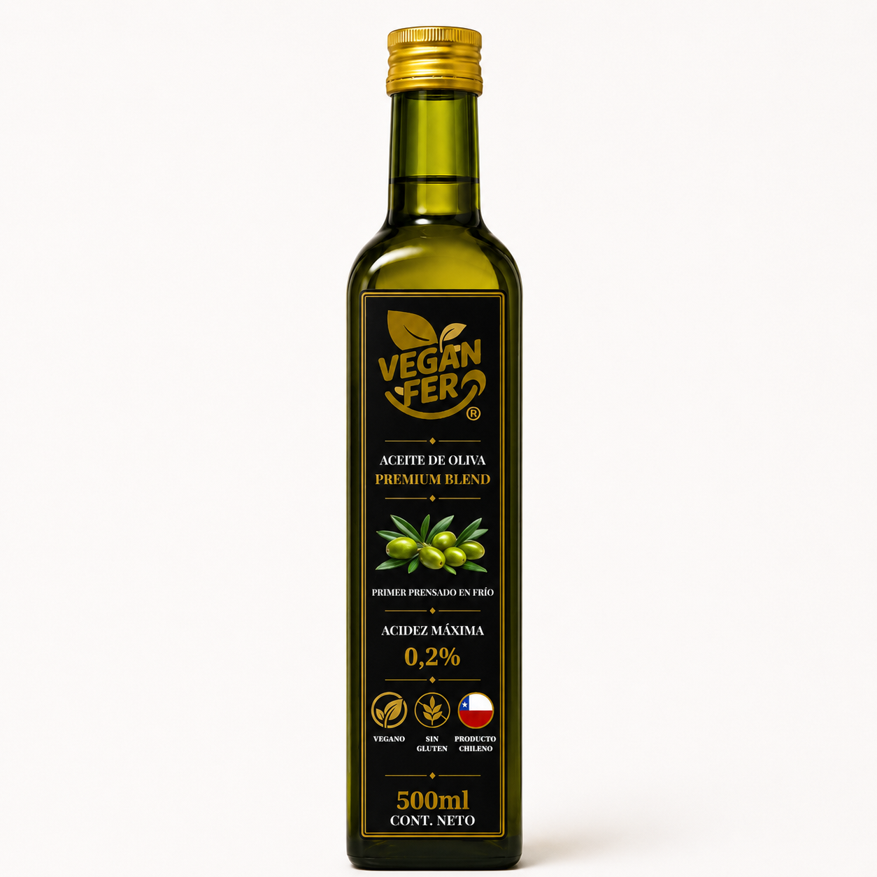 ACEITE DE OLIVA 500ML - VEGAN FER