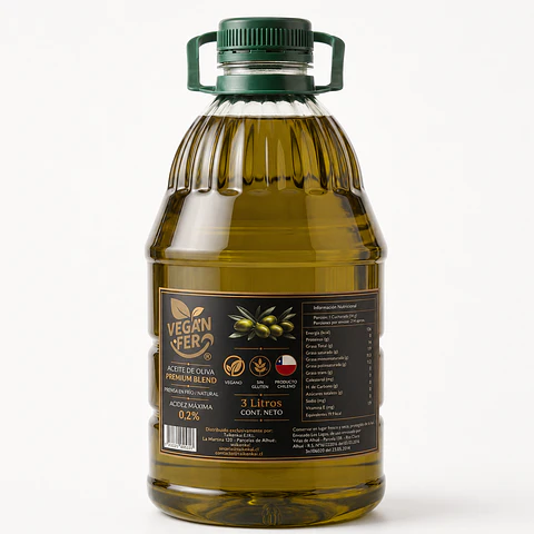 ACEITE DE OLIVA PREMIUM BLEND 3L - VEGAN FER
