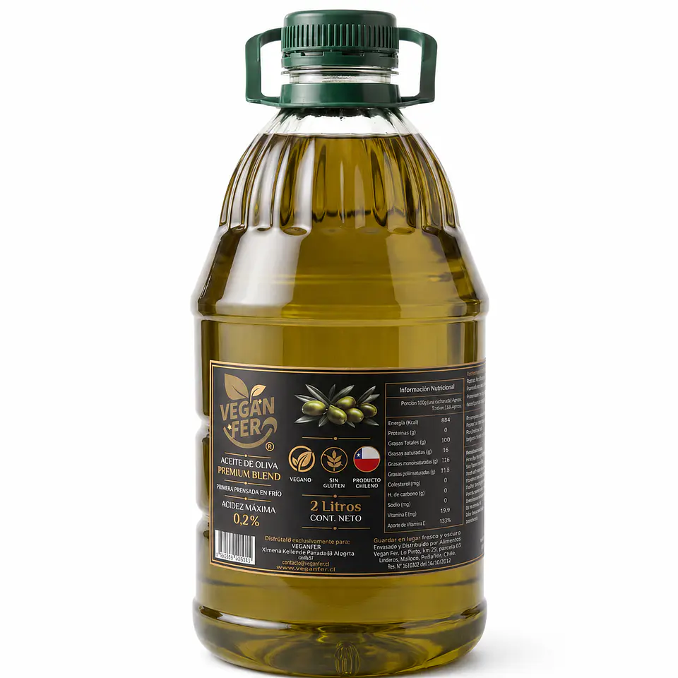ACEITE DE OLIVA PREMIUM BLEND 2L - VEGAN FER 1