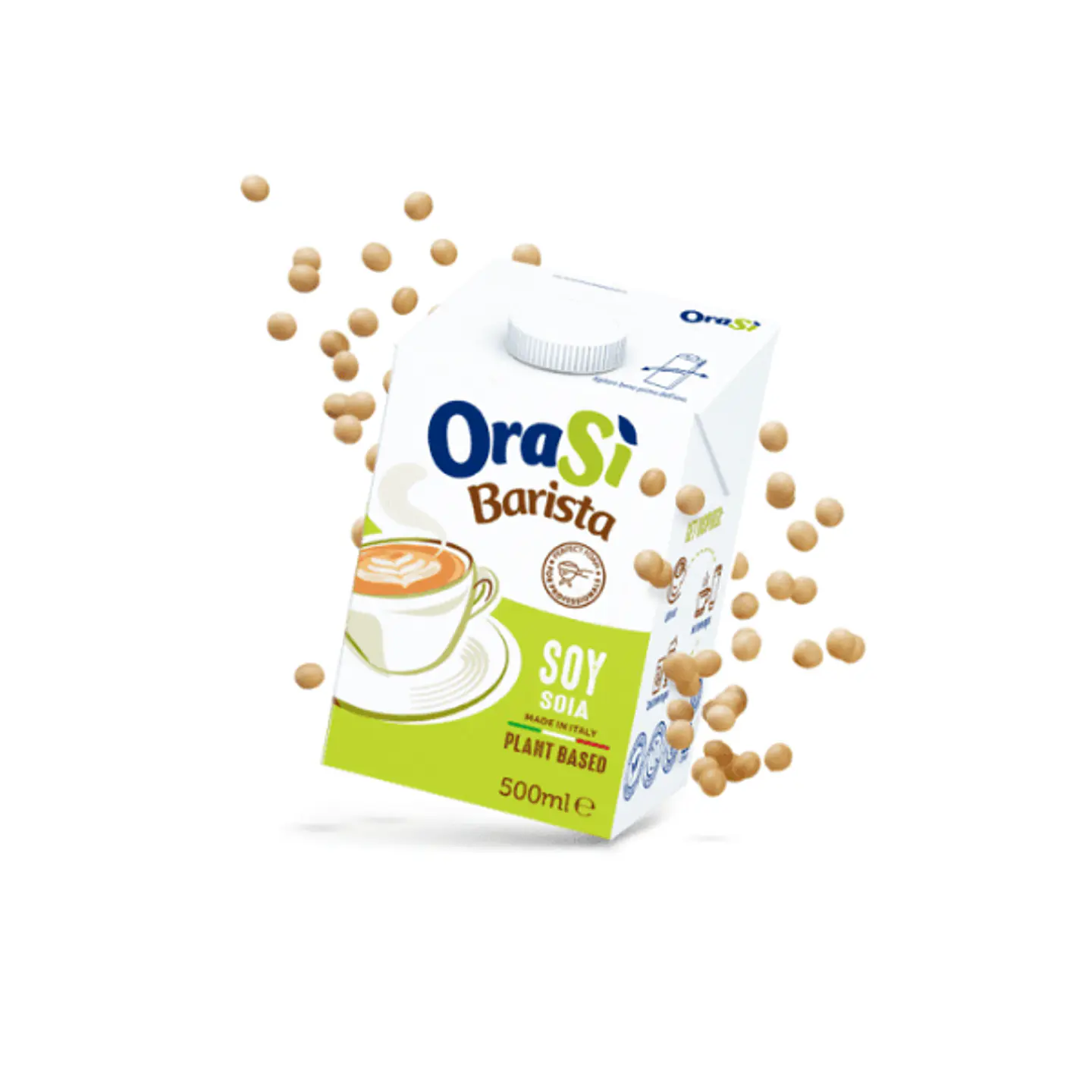  Barista Soya 500ml Bebida Vegetal OraSi 1