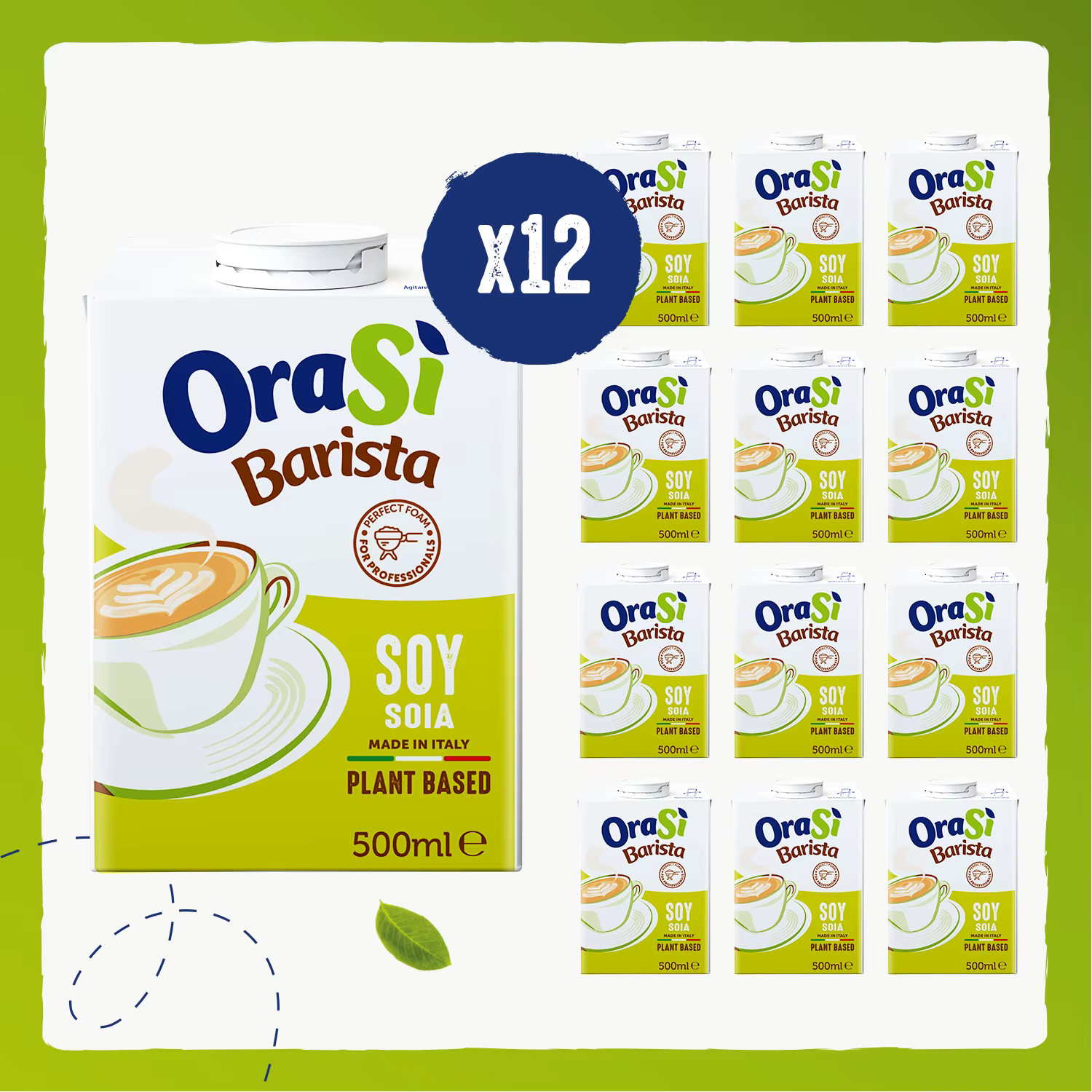 Pack 12 unidades "Bebida de Avena Barista Edition/ 1LT"