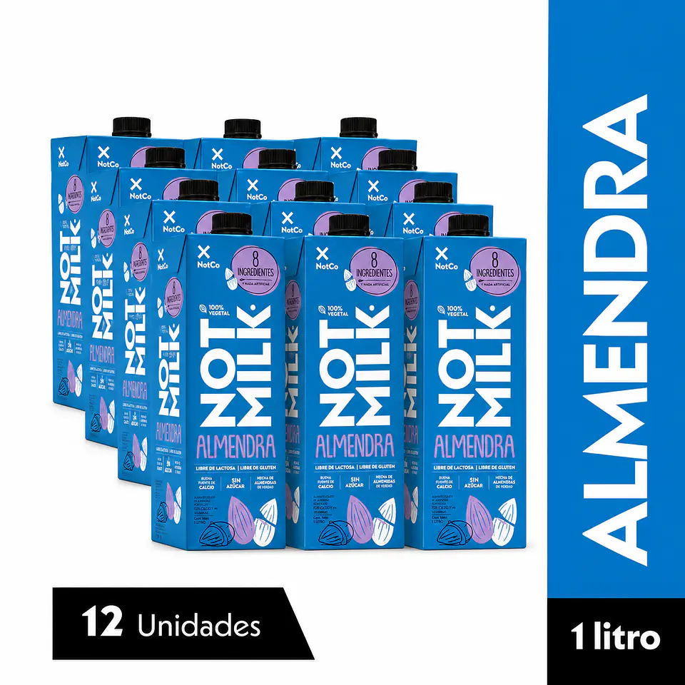 NUEVO CAJA NOT MILK ALMENDRA 1L  1