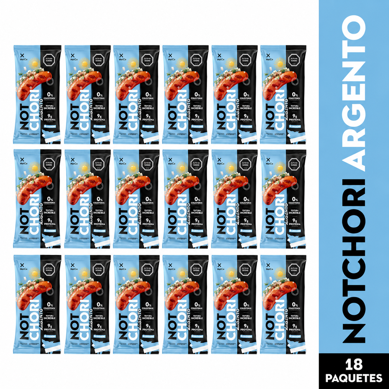 NOT CHORI 240G TIPO ARGENTO - Caja de 18 unidades